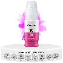 Refil De Tinta Canon Original Gi10 Gi 10 Magenta Para GM2010 GM4010 G5010 G5011 G6010 G7010