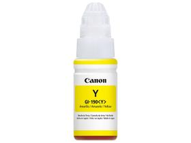 Refil de Tinta Canon Pixma GI-190 Amarelo Original