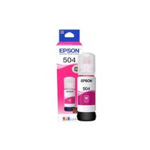 Refil De Tinta Ecotank Epson 504 Magenta 70ml Original