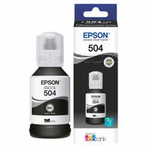 Refil de Tinta Epson T504 Preto L4150 L4160 L6161 L6171 L6191 L6270 Original 127ML Refil de Tinta Epson T504 Preto L4150 L4160 L6161 L6171 L6191 L6270 Original 127ML
