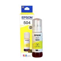 Refil de Tinta Epson T504420 Amarelo para L6161 L6191 L4260