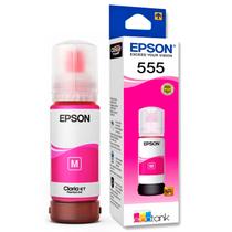 Refil de Tinta Epson T555 Magenta, 70ml, para Impressora Epson L8160 e L8180 - T555320-AL Refil de Tinta Epson T555 Magenta, 70ml, para Impressora Epson L8160 e L8180 - T555320-AL