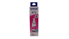 Refil de tinta epson t673320 magenta l800 l805 l850 l1800