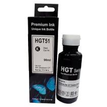 Refil de tinta GT51 M0H57AL para HP DeskJet GT 5810 5820 5822 Preto - 90 ml
