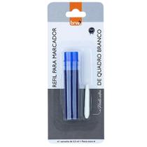 Refil de Tinta Para Marcador de Quadro Branco Prime + Ponta Extra Secagem Rápida - BRW COR:AZUL Refil de Tinta Para Marcador de Quadro Branco Prime + Ponta Extra Secagem Rápida - BRW COR:AZUL