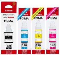 Refil de Tinta Pigmentada Pixma Gi190 4 Cores Canon