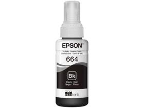 Refil de Tinta Preta Original Epson Ecotank T664 Compatível L121 L355 L365 L375 L395 L455 L475 L495 L555 L1300 - T664120 Refil de Tinta Preta Original Epson Ecotank T664 Compatível L121 L355 L365 L375 L395 L455 L475 L495 L555 L1300 - T664120