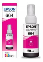 REFIL DE TINTA T664 MAGENTA para os seguintes equipamentos L120 L1300 L395 L396 L355 L555 L365 L355 REFIL DE TINTA T664 MAGENTA para os seguintes equipamentos L120 L1300 L395 L396 L355 L555 L365 L355
