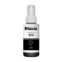 Refil de Tinta T673 T673120AL Preto Compatível Epson L805