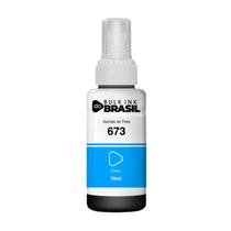 Refil de Tinta T673 T673220AL Ciano Compatível Epson L805