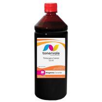 Refil de Tinta Tankfull Para Canon CLI 8 - IP4500 IP5200 IP6600D MP500 600R Magenta Corante de 1 Litro