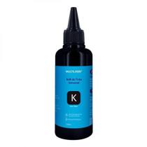 Refil de Tinta Universal 100ml Preto - RF017 - Multilaser Refil de Tinta Universal 100ml Preto - RF017 - Multilaser