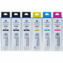 REFIL DE TINTAS compatível EPSON PARA T504 504 - COMBO ECONÔMICO 6 UNIDADES