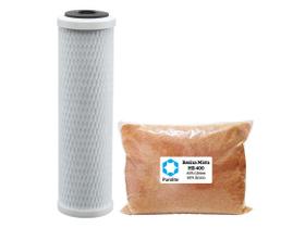 Refil Deionizador 2 Estágios Mb 400 Carcaça 10 Polegadas