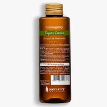 Refil Difusor de Ambiente Capim Limão 200ml - Mahogany