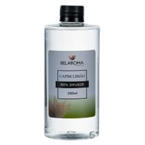 Refil Difusor de varetas 500ml Capim Limão