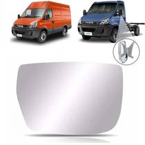 Refil do retrovisor inferior iveco daily 2008 a 2019 com base lado esquerdo