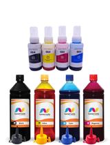 Refil e 4 Tinta Compatível Para Epson L380 de 1 Litro Refil e 4 Tinta Compatível Para Epson L380 de 1 Litro