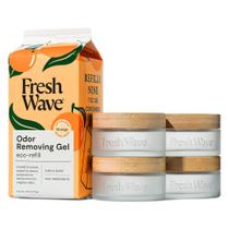 Refil Ecológico Fresh Wave Gel Desodorizador de Ambiente 1780 ml Laranja