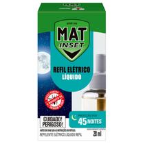 Refil Elétrico Líquido Mat Inset 45 noites