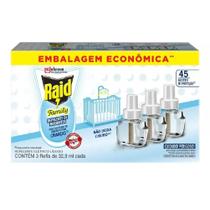 Refil Elétrico Raid Family Pague 2 Leve 3 32,9ml Cada