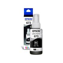 Refíl Epson T673 Preto, 70ml, Para Impressoras L800 / L805 / L810 / L850 / L1800 - T673120AL