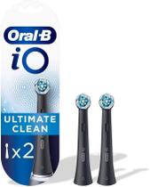 Refil Escova de Dente Elétrica Oral-B iO Ultimate Clean Black 2 unidades