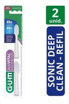 Refil Escova Dental Deep Clean Sonic Gum - 2 Unidades