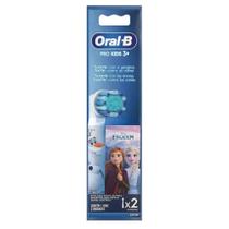 Refil Escova Dental Elétrica ORAL-B Frozen Pro Kids 3+ com 2 Unidades