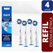 Refil Escova Dental Elétrica Oral B - Precision Clean 4 unidades - OralB