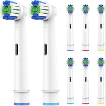 Refil escova elétrica compatível com escova de dente elétrica oralB e variados modelos
