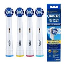 Refil Escova Elétrica Oral-b Precision Clean Com 4 Unidades