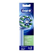 Refil Escova Elétrica Oral B Pro Saúde Cross Action - Embalagem com 2 Unidades