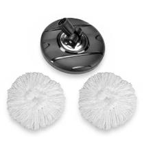 Refil Esfregão Mop 360 Perfect Pro Base Suporte do Cabo Inclusa Refil Esfregão Mop 360 Perfect Pro Base Suporte do Cabo Inclusa