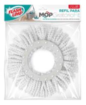 Refil Esfregão Mop Giratório Fit Flash Limp Alta Absorção Refil Esfregão Mop Giratório Fit Flash Limp Alta Absorção