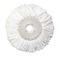 Refil Esfregão Mop Limpeza Prática Mor - Microfibra 10x16x16cm