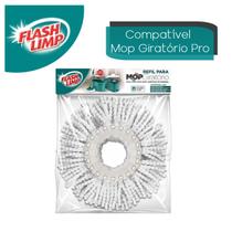 Refil Extra Microfibra Para Mop Giratório Pro Flash Limp