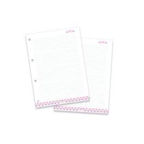 Refil Fichário Colegial Dac Rosa 96 Fls