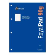 Refil Fichário Royal Paper 90g Pautado 80Fls 200x275mm P105 Refil Fichário Royal Paper 90g Pautado 80Fls 200x275mm P105