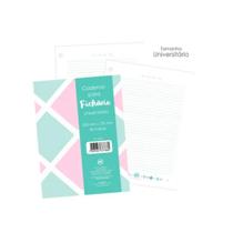 Refil Fichário Universitário Dac Verde e Rosa 96 Fls