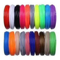 Refil Filamento Pla Kit 10 Cores 50m Caneta 3d Impressora