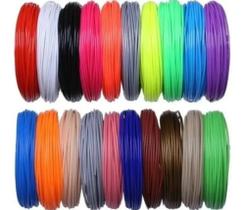 Refil Filamento Pla Kit 20 Cores 100M Caneta 3D Impressora Refil Filamento Pla Kit 20 Cores 100M Caneta 3D Impressora