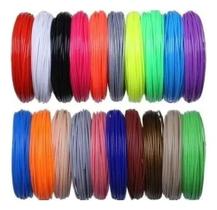 Refil Filamento Pla Kit 20 Cores 200 M Caneta 3d Impressora Refil Filamento Pla Kit 20 Cores 200 M Caneta 3d Impressora