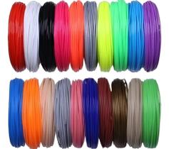 Refil Filamento Pla Kit Para Caneta 3d 20 Cores 200 Metros