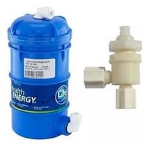 Refil Filtro Alcalino Filtro Top Life Mais Kit Registro.