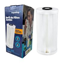 Refil Filtro Caixa Dágua Jumbo Acqualimp 4200l/h Lavável Branco Refil Filtro Caixa Dágua Jumbo Acqualimp 4200l/h Lavável Branco