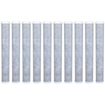 Refil Filtro Carvão Ativado 20 Polegadas X 2 1/2 10 Peças Azul Refil Filtro Carvão Ativado 20 Polegadas X 2 1/2 10 Peças Azul