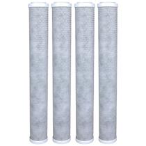 Refil Filtro Carvão Ativado 20 Polegadas X 2 1/2, 4 Peças