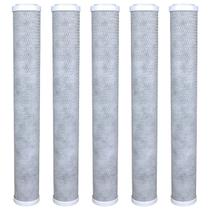 Refil Filtro Carvão Ativado 20 Polegadas X 2 12 5 Peças Refil Filtro Carvão Ativado 20 Polegadas X 2 12 5 Peças