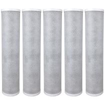 Refil Filtro Carvão Ativado 20 Polegadas X 4 1/2 - 5 Peças Azul Refil Filtro Carvão Ativado 20 Polegadas X 4 1/2 - 5 Peças Azul